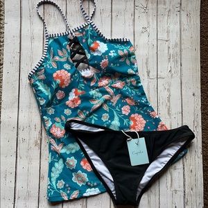 Adorable Cupshe Tankini NWT